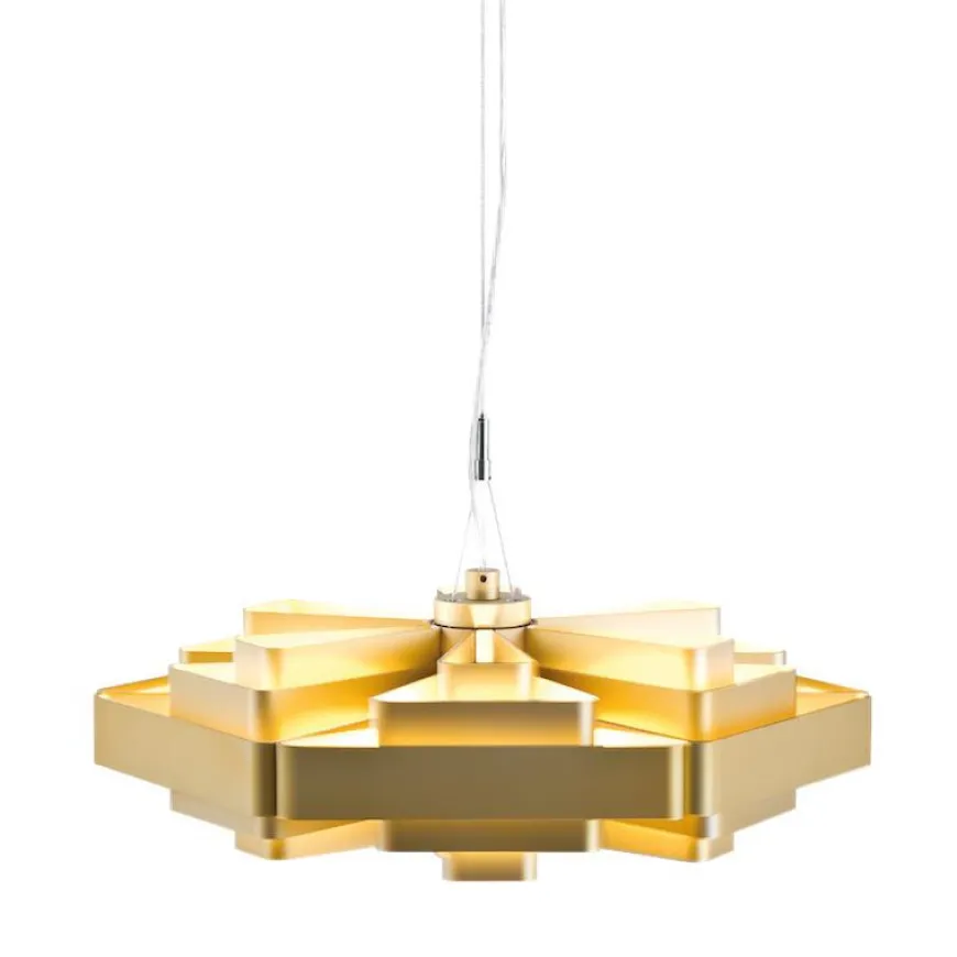 J.J.W 04 G złoty - Wever & Ducré - lampa wisząca