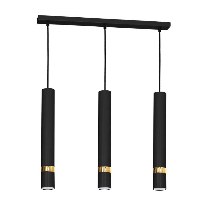Joker Black-Gold III - Milagro - lampa wisząca nowoczesna