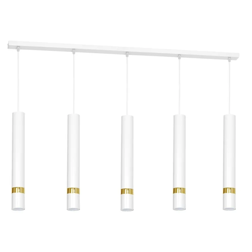 Joker White-Gold V - Milagro - lampa wisząca nowoczesna