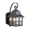 Kent Black - Elstead Lighting - kinkiet ogrodowy