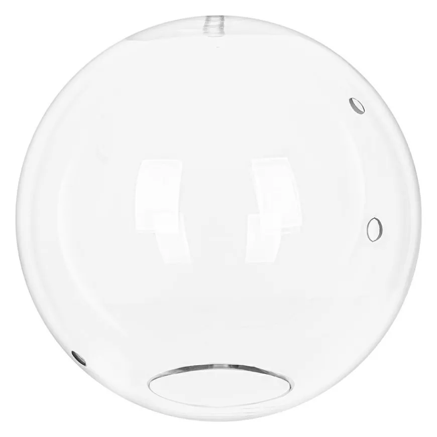 Klosz Transparentny 30 Cm - King Home - lampa wisząca