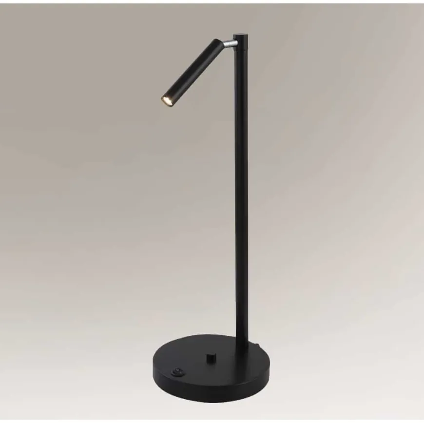 Kosame (czarny) - Antigo - lampa biurkowa