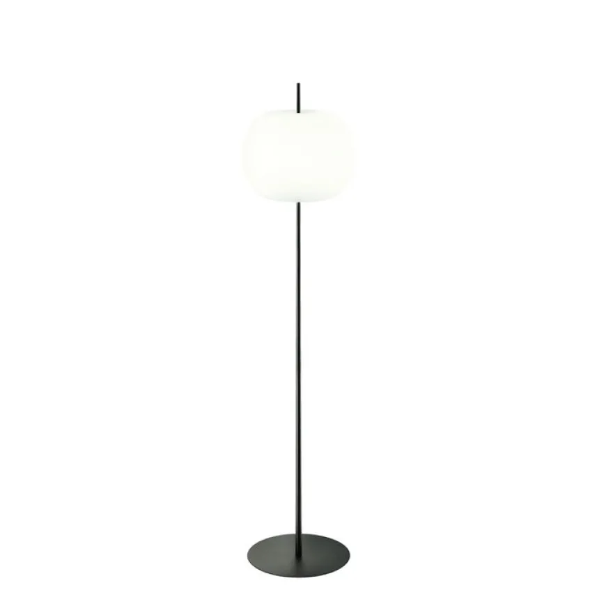Kushi H183 czarny - KDLN - lampa podłogowa