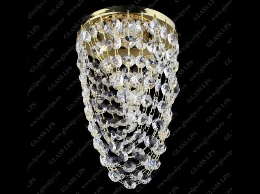 L17 562/01/3 - Glass LPS - oprawa wpuszczana kryształowa