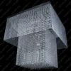 L15 646/24/4; F 2 floor, 2 coat, Ni - Glass LPS - kryształowy żyrandol
