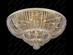 L15 505/32/3; F 3 floor, arms - Glass LPS - kryształowa lampa sufitowa