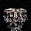 L17 236/04/4; Ni - Glass LPS - kryształowa lampa sufitowa