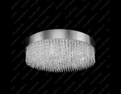 L17 260/06/6; Ni - Glass LPS - kryształowa lampa sufitowa
