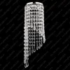 L17 561/01/3; Ni - Glass LPS - kryształowa lampa sufitowa