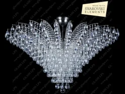L17 555/18/1-A - Glass LPS - kryształowa lampa sufitowa