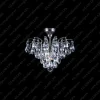 L17 555/04/1-A; Ni - Glass LPS - kryształowa lampa sufitowa