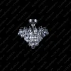 L17 555/02/1-A; Ni - Glass LPS - kryształowa lampa sufitowa