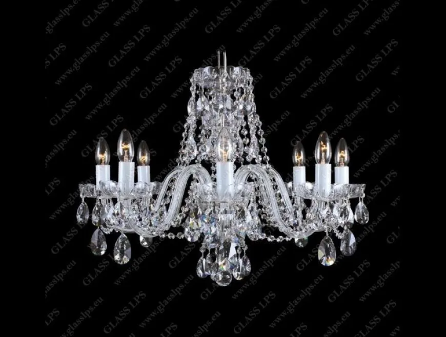 L11 801/08/1-A, Ni - Glass LPS - lampa wisząca kryształowa