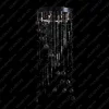 L17 233/08/3-P, 4; Ni - Glass LPS - kryształowa lampa sufitowa