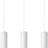 Lagos 3 Biały - SOLLUX LIGHTING - lampa wisząca