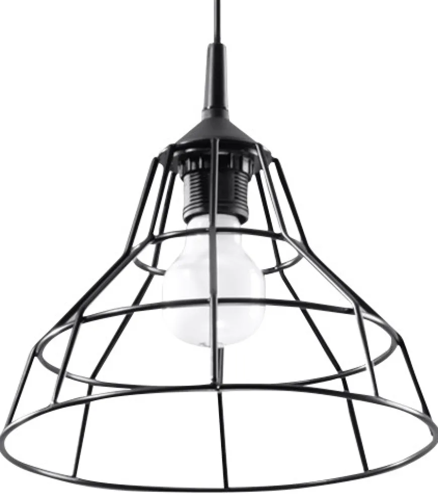 Lampa Wisząca ANATA Czarna - Sollux
