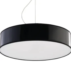 Lampa Wisząca ARENA 45 Czarna - Sollux