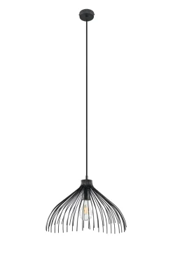 Lampa wisząca UMB czarny - Sollux