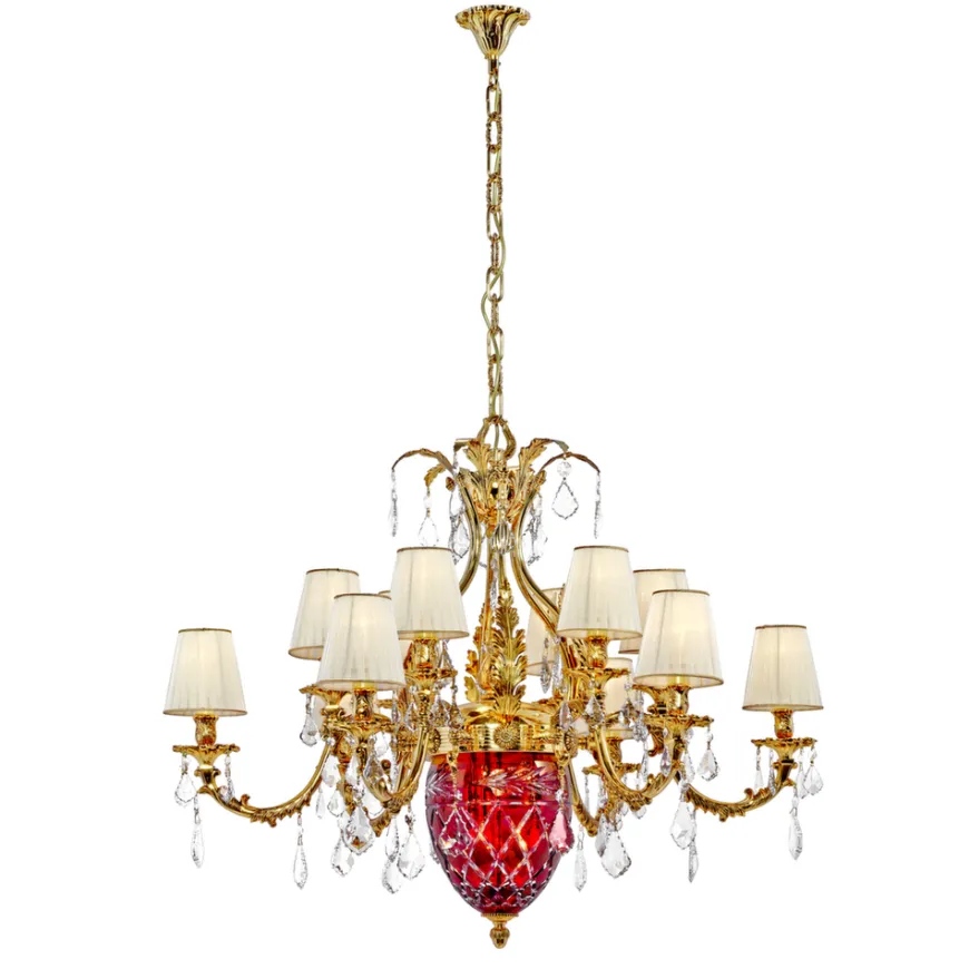 Lara 4400/12+3-Sh/P - Possoni - lampa wisząca