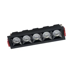 Led Black 20W 3000K Recessed MIDI - Nowodvorski - wpuszczana