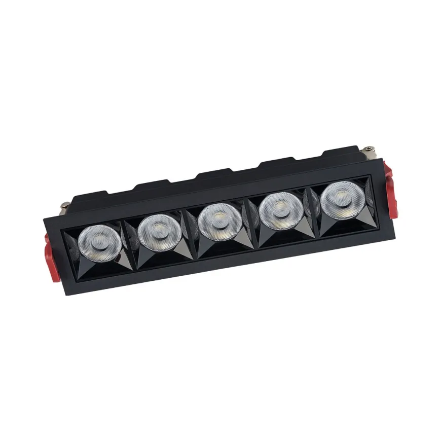 Led Black 20W 3000K Recessed MIDI - Nowodvorski - wpuszczana