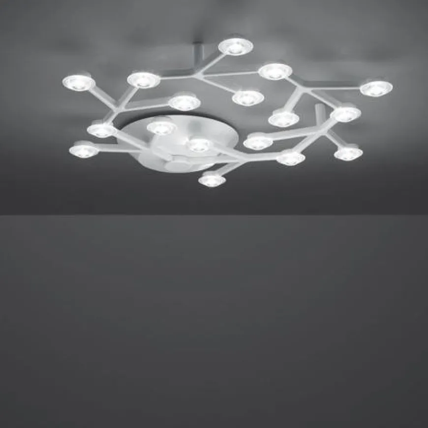 Led Net Circle Ø65 biały lakier - Artemide - lampa sufitowa