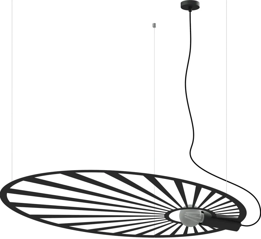 Lehdet Czarna - THORO - lampa wisząca