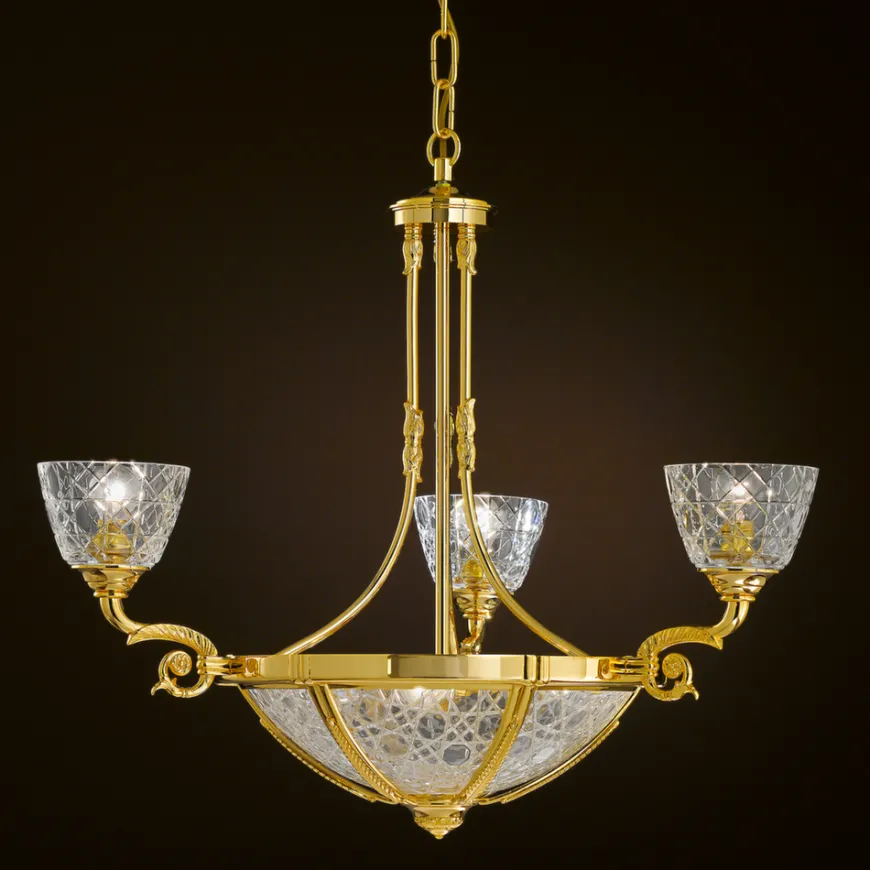 Leonardo 1893/3+3-C - Possoni - lampa wisząca