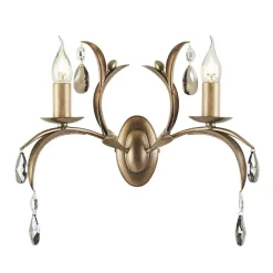 Lily Antique Bronze - Elstead Lighting - kinkiet klasyczny