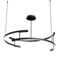 Line black Led - Maytoni - lampa wisząca