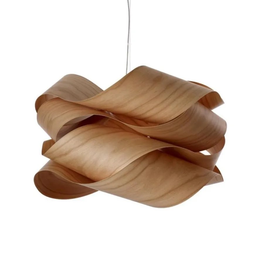 Link Ø69 drewno wiśniowe - Luzifer LZF - lampa wisząca