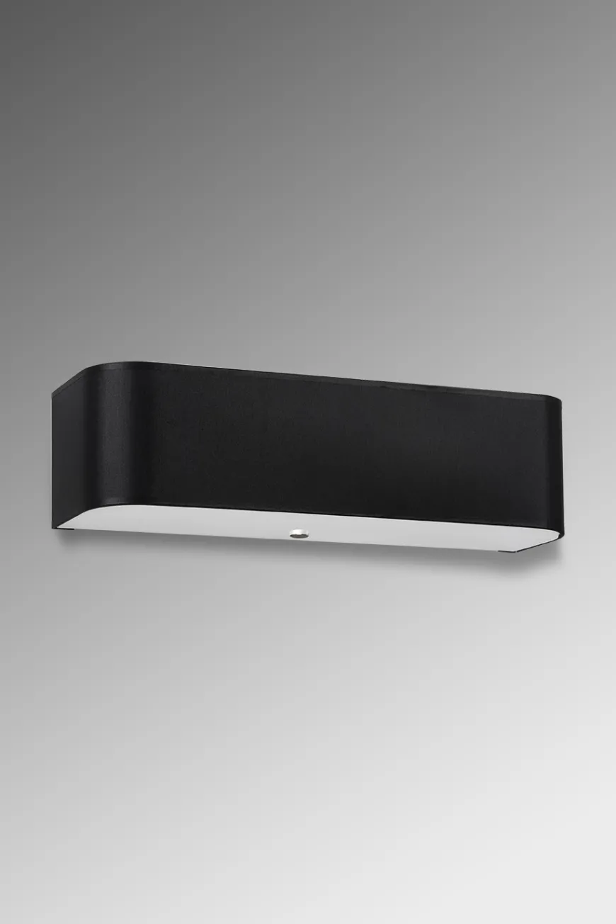 Lokko Czarny - SOLLUX LIGHTING - lampa ścienna