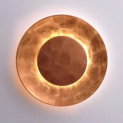 Lunaire Ø75 miedź - Fontana Arte - lampa ścienna