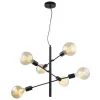 Madalyn Black VI - Italux - lampa wisząca