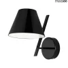 Mago Czarna - Moosee - lampa ścienna
