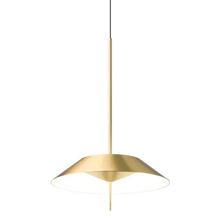 Mayfair Ø30 satyna matowa złoty - Vibia - lampa wisząca