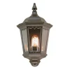 Medstead Half Black - Elstead Lighting - kinkiet ogrodowy