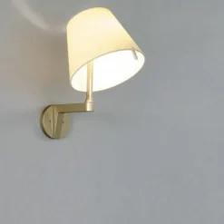 Melampo Ø23 kremowy - Artemide - lampa ścienna