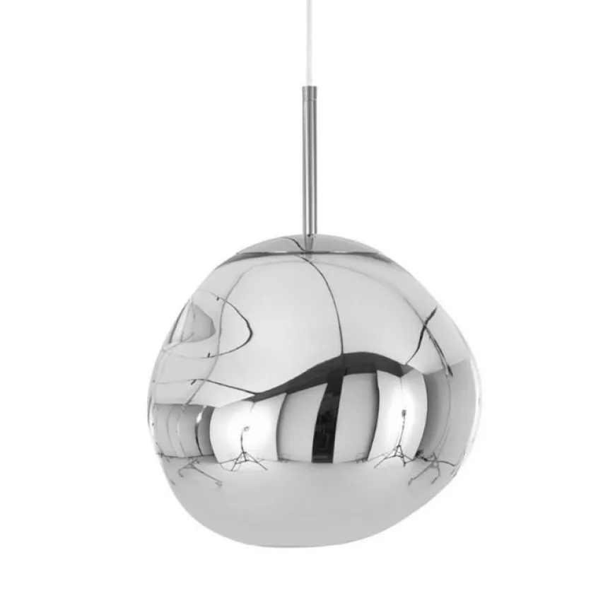 Melt Mini Led Ø28 chrom - Tom Dixon - lampa wisząca