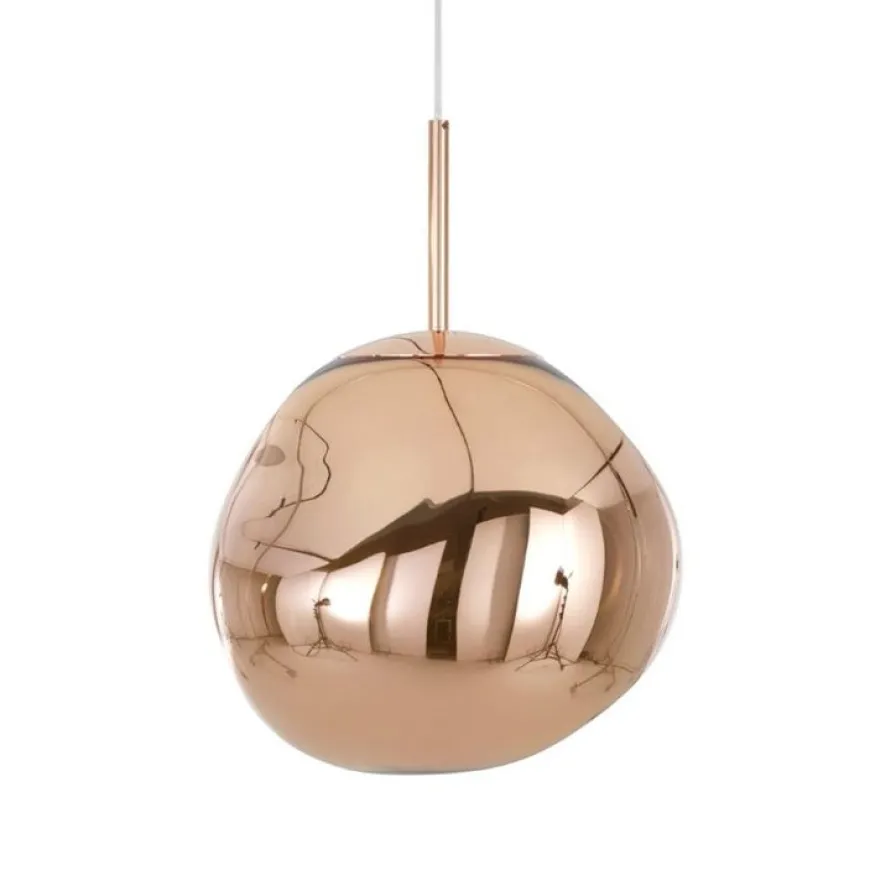 Melt Mini Led Ø28 miedź - Tom Dixon - lampa wisząca