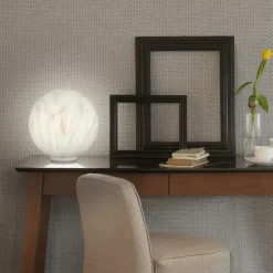 Mineral Ø30 biały - Slide - lampa biurkowa