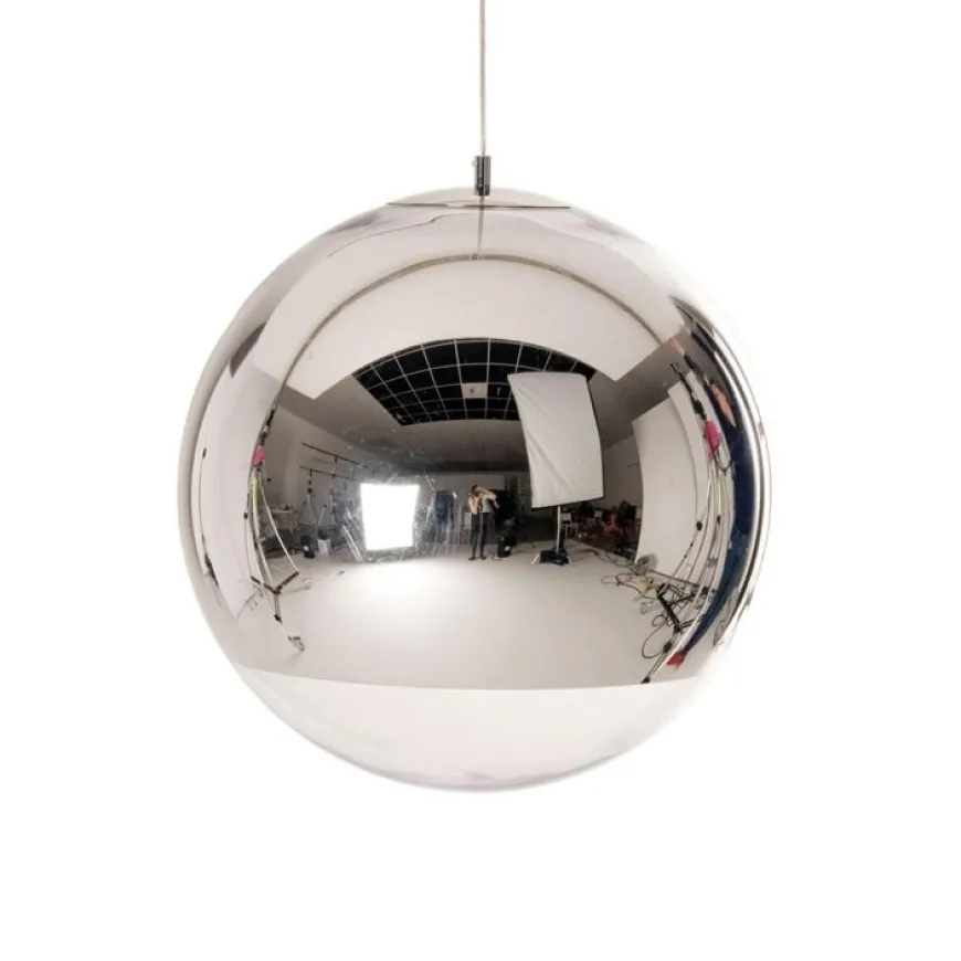 Mirror Ball Ø40 chrom - Tom Dixon - lampa wisząca