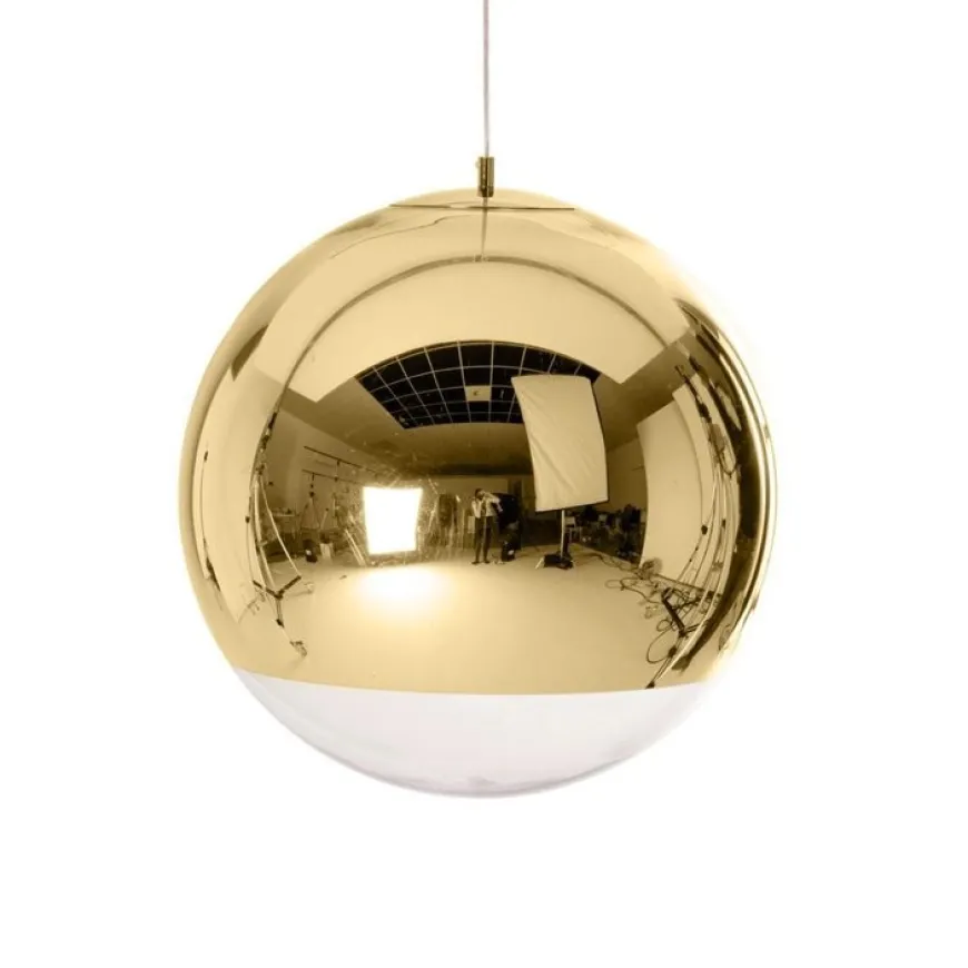 Mirror Ball Ø40 mosiądz polerowany złoty - Tom Dixon - lampa wisząca
