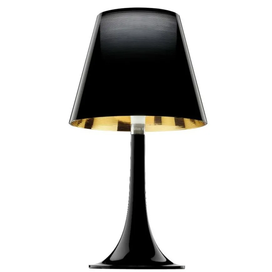 Miss K H43 czarny, złoty - Flos - lampa biurkowa