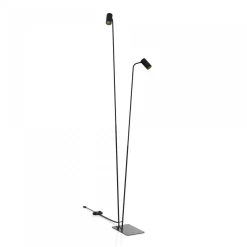 Mono Black-Gold Ii - Nowodvorski - lampa podłogowa nowoczesna