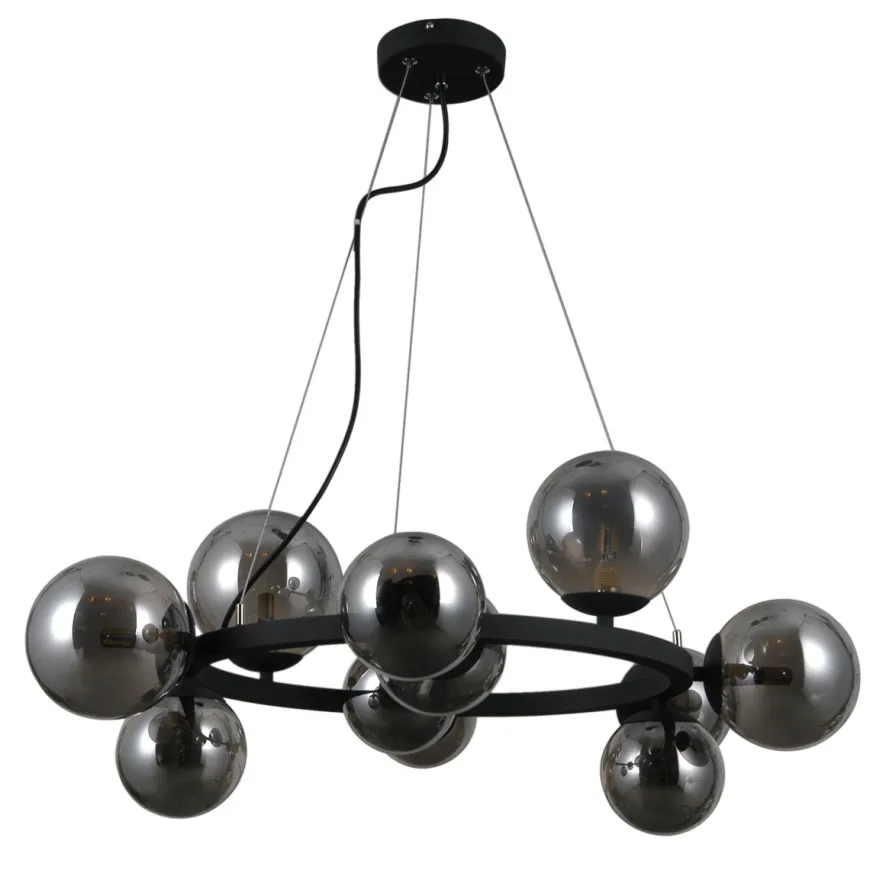 Montora black - Italux - lampa wisząca nowoczesna