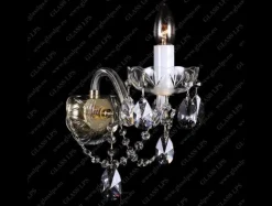 N21 801/01/1-A - Glass LPS - kinkiet kryształowy