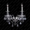 N21 892/02/1-A, 2; SILVER - Glass LPS - kinkiet kryształowy