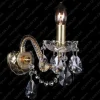 N21 120/01/1-A; GOLD - Glass LPS - kinkiet kryształowy