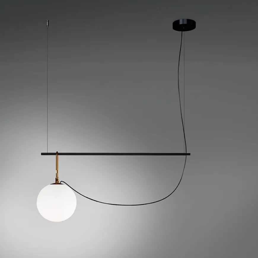 Nh S2 22 L90 mosiądz - Artemide - lampa wisząca
